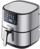 Goldmaster Novo GM-7483 Airfryer 6.4 lt Tek Hazneli Yağsız Sıcak Hava Fritözü Gümüş