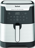 Tefal EY801D15 Airfryer 6.5 lt Tek Hazneli Izgara Yapan Led Ekranlı Yağsız Sıcak Hava Fritözü Gümüş