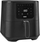 N8werk 05050 Airfryer 5.5 lt Tek Hazneli Izgara Yapan Led Ekranlı Yağsız Sıcak Hava Fritözü Siyah