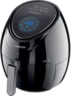 Kenwood HFP30.000BK Airfryer 3.8 lt Tek Hazneli Yağsız Sıcak Hava Fritözü Siyah