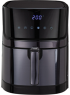 Trident TAF-506 Airfryer 6 lt Tek Hazneli Yağsız Sıcak Hava Fritözü Siyah