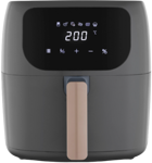 Fakir Easy Chefry Airfryer 4 lt Tek Hazneli Yağsız Sıcak Hava Fritözü Gri