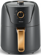 Homend Airfryday 2505H (700.01.01.0430) Airfryer 4.3 lt Tek Hazneli Yağsız Sıcak Hava Fritözü Antrasit