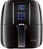 Caso AF 200 Airfryer 3 lt Tek Hazneli Izgara Yapan Yağsız Sıcak Hava Fritözü Siyah