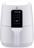 Korkmaz A886 Air Pro Airfryer 4 lt Tek Hazneli Yağsız Sıcak Hava Fritözü Beyaz
