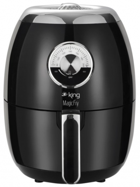 King Magicfry KYF-25 Airfryer 3.5 lt Tek Hazneli Sıcak Hava Fritözü Siyah