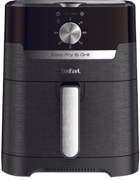 Tefal Easy Fry & Grill Classic (EY501815) Airfryer 4.2 lt Tek Hazneli Izgara Yapan Yağsız Sıcak Hava Fritözü Siyah