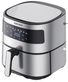 Goldmaster Premio GM-7482 Airfryer 6.4 lt Tek Hazneli Yağsız Sıcak Hava Fritözü Gümüş