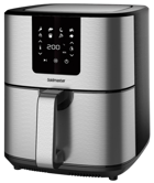 Goldmaster Brenda GM-7484 Airfryer 7 lt Tek Hazneli Yağsız Sıcak Hava Fritözü Gümüş