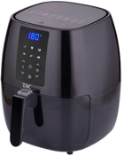 Taç Dijital Slim Multi (TAC-7849) Airfryer 5.5 lt Tek Hazneli Yağsız Sıcak Hava Fritözü Siyah