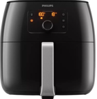 Philips Premium XXL HD9650/91 Airfryer 7.3 lt Tek Hazneli Izgara Yapan Led Ekranlı Yağsız Sıcak Hava Fritözü Siyah