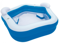 Bestway 54153 Oturaklı 207 x 213 cm Geometrik Aile Boyu Şişme Havuz