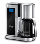 Russell Hobbs Elegance 23370-56 Zaman Ayarlı Filtreli Karaf 1250 ml Hazne Kapasiteli 10 Fincan Akıllı 1600 W İnox Filtre Kahve Makinesi