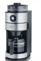 Severin KA 4811 Zaman Ayarlı Filtreli Karaf Hazne Kapasiteli 6 Fincan Akıllı 800 W Siyah Filtre Kahve Makinesi
