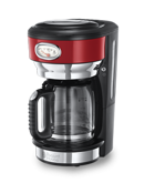 Russell Hobbs Retro Ribbon 21700-56 Filtreli Karaf 1250 ml Hazne Kapasiteli 1000 W Kırmızı Filtre Kahve Makinesi