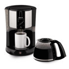 Tefal CM290838 Subito Mug Filtreli Karaf 1250 ml Hazne Kapasiteli 10 Fincan 1200 W Siyah Filtre Kahve Makinesi