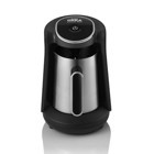 Arzum OKKA Minio Pro OK0010 Tek Hazneli 300 ml Su Hazneli 4 Fincan 480 W Krom Türk Kahvesi Makinesi