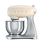 Smeg SMF02 800 W Hamur Yoğurmalı Çırpıcılı Krem Standlı Mikser