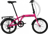 Bisan Twin S 20 Jant 6 Vites Katlanır Pembe