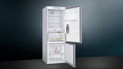 Siemens KG55NVIF0N Çift Kapılı Nofrost F Enerji Sınıfı 483 lt Modern Inox Alttan Donduruculu Solo Kombi Tipi Buzdolabı