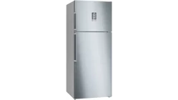 Siemens KD76NAIE0N Çift Kapılı Nofrost E Enerji Sınıfı 542 lt Modern Inox Üstten Donduruculu Solo Kombi Tipi Buzdolabı