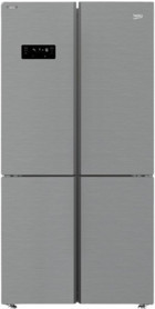 Beko 191625 EI 4 Kapılı Statik F Enerji Sınıfı 572 lt Inox Alttan Donduruculu Solo Gardrop Buzdolabı