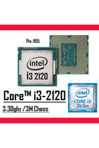 Intel i3 2120 2 Çekirdekli 3.3 GHz 3 MB Önbellek LGA1154 Soket Tipi İşlemci