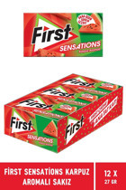 First Sensations Karpuzlu Aromalı Sakız 12'li 1 Adet