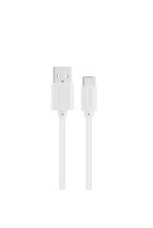 Recci Samsung Type C Kablolu 2.1 Amper Muadil Şarj Aleti Beyaz