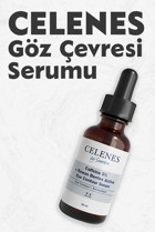 Celenes By Sweden %5 Cafein Aydınlatıcı Kırışıklık Karşıtı Göz Altı Torba Karşıtı Gece Gündüz Serumu 30 ml