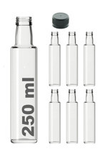 Milea Cam 6x250 ml Plastik Kapaklı Sürahi