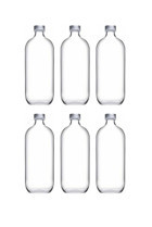 Paşabahçe Iconic Cam 6x1 lt Metal Kapaklı Sürahi