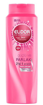 Elidor Güçlü ve Parlak Besleyici Kadın Saç Kremi 4 x 500 ml