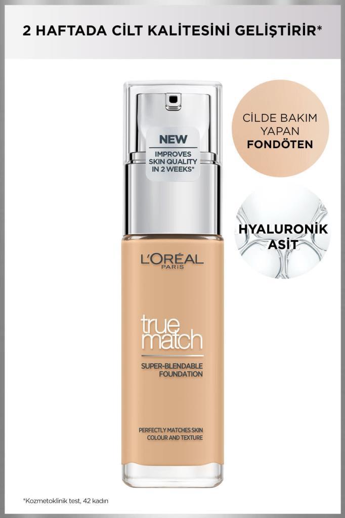 L'Oréal Paris True Match Super Blendable 5R/5C Beige Dore Likit Serum Fondöten 30 ml