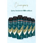 Rexona Champions Sprey Erkek Deodorant 6x150 ml