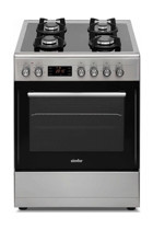 Simfer 1226 Multi 60 Lt Ocaklı A Enerji Sınıfı Analog Retro Doğalgaz Tam Boy Solo Fırın Inox
