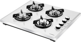 Kumtel LX40TSHDF Cam Doğalgazlı Set Üstü Beyaz Ocak