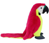 Neco Plush Plush Fuşya Papağan 35 cm Peluş Oyuncak