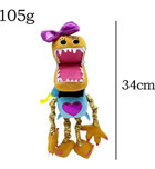 Jzcat Kahverengi Beauty Dinozor 34 cm Peluş Oyuncak