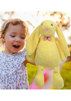 Sole Uyku Arkadaşım Uzun Kulak Bunny Tavşan Sarı 65 cm Peluş Oyuncak