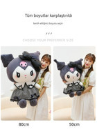 Carrier Taşıyıcı Koyu Kuromi 35 cm Peluş Oyuncak
