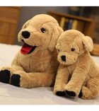 Jzcat Kahverengi Labrador Köpek Peluş Oyuncak