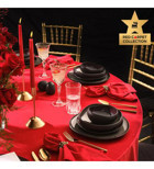 Karaca Red Carpet Collection Streamline Galactic Stoneware 59 Parça 12 Kişilik Stoneware Yuvarlak Yemek Takımı