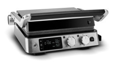 Karaca Compact Steel Sear and Grill 6 Dilim Döküm Çıkartılabilir Plaka İnox Izgaralı Tost Makinesi