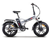 Rks RS3 Pro X 250 W 30 Km 20 Jant 7 Vites Katlanır Şehir / Tur Elektrikli Bisiklet Beyaz - Gri