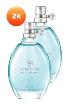 Avon Scent MixPure Ocean EDT Kadın Parfüm 2x30 ml