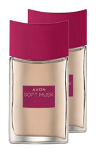 Avon Soft Musk Delice Velvet Berries EDT Kadın Parfüm 2x50 ml