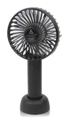 Ateştech Mini 3 Kademeli El Tipi Vantilatör Siyah