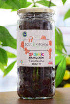 Soul Kitchen Az Tuzlu Siyah Zeytin Kavanoz 310 gr