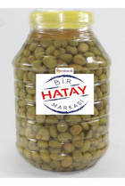 Gerekseal Salamura Kırma Yeşil Zeytin Pet Kavanoz 5 kg